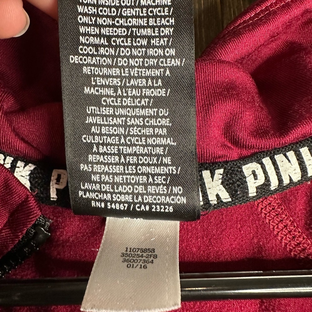 Victoria’s Secret PINK Ultimate Half-Zip Pullover - Size Small (S) - Picture 5 of 5